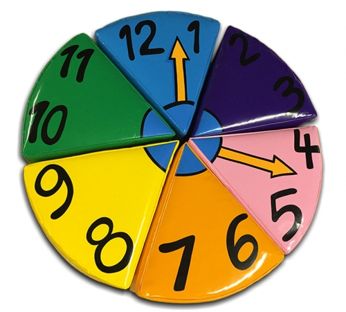 Soft Play Clock Puzzle
